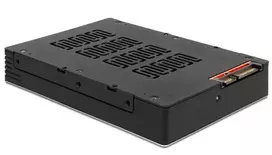 hdd ssd 2 5 korpusas - Delock Internal Enclosure 3,5'' for 2,5'' HDD/SSD SATA - 3 nuotrauka