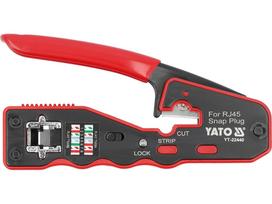 rj45 reples - Yato YT-22440 RJ45 Užspaudimo Replės - 6 nuotrauka
