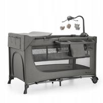 kinderkraft lovyte - Maniežas su priedais KinderKraft Joy 2, dark grey - 2 nuotrauka
