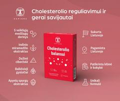 eurovaistine - SAPIENS Cholesterolio balansui, 30 kapsulių - 3 nuotrauka