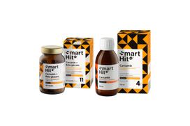 maisto papildai imunitetui - SMARTHIT maisto papildas IV CURCUMIN   BETA GLUCAN, 60 kaps. - 2 nuotrauka