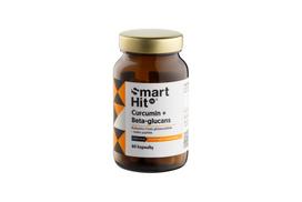 maisto papildai imunitetui - SMARTHIT maisto papildas IV CURCUMIN   BETA GLUCAN, 60 kaps. - 4 nuotrauka