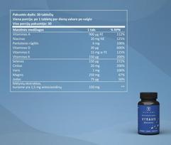 sapiens -  SAPIENS multivitaminai vyrams (rytas + vakaras), 60 tablečių - 3 nuotrauka
