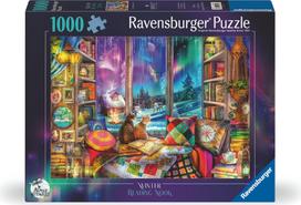 Ravensburger The Winter Reading Nook 12001585, 70 x 50 cm, 1000 det.