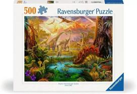 Ravensburger In The Dinosaur World, 49 x 36 cm, 500 det.