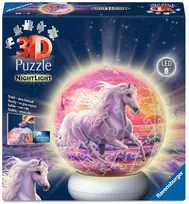 Ravensburger NightLight Horses on the Beach, 73 det.