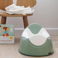 naktipuodis - Ergonominis naktipuodis Beaba, žalias - 2 nuotrauka