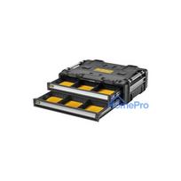 dewalt toughsystem 2 - DeWALT DWST08520-1 Įrankių dėžė su 2 stalčiais Juoda (Black) - 4 nuotrauka
