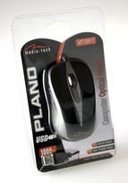 kompiuteris mouse - Media-Tech Plano Optical Mouse Titanium - 2 nuotrauka