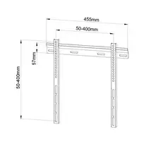televizorius 55 - Techly Wall Mount 106619 - 4 nuotrauka