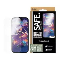apsaugines pleveles iphone 16 - PanzerGlass SAFE95886 PanzerGlass SAFE. by ® Gaming Screen Protector iPhone 16 | 15 | Ultra-Wide Fit Skaidri ekrano apsauga Apple 1 vnt - 4 nuotrauka