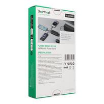 5v baterija usb - Charmast W1148, 10000mAh, juodas (black) - 2 nuotrauka