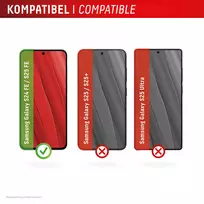 stikliukas samsung s24 fe - Samsung Galaxy S24 FE/S25 FE Real Screen Glass By Displex Transparent - 4 nuotrauka