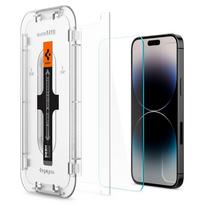 iphone 14 pro apsauginis - Spigen Glas.tR EZ Fit Apsauginis stiklas iPhone 14 Pro Max Skaidrus (Clear) - 10 nuotrauka