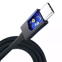 thunderbolt 3 - 3MK Hyper ThunderBolt Cable 240W 1m Black - 2 nuotrauka