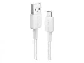 usb c a - Anker 322 USB-A to USB-C kabelis 0,9 m Baltas (White) - 5 nuotrauka