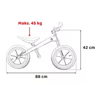 krosiniai - Rastar BMW Balance Bike - 6 nuotrauka