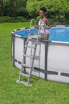 bestway filtras - Karkasinis Bestway Steel Pro 561FM, 610x132 cm, su filtru - 2 nuotrauka