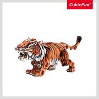 delione 3 - CubicFun NG 3D dėlionė „Amūrinis tigras“ - 2 nuotrauka
