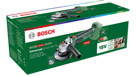 bosch 18v kampinis slifuoklis - Kampinis šlifuoklis Bosch Universal Grind 18V-75; 18 V (be akumuliatoriaus ir pakrovėjo) - 2 nuotrauka