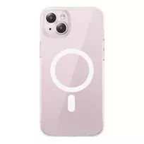 magnetic baseus - Baseus "Magnetic OS-Lucent Series iPhone 15 Plus" Clear - 4 nuotrauka
