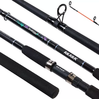dugnine meskere - Akara Samuji Feeder ASF-390, 3.9 m, 40-80-120 g, Juoda (Black) - 3 nuotrauka