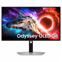 4k oled monitorius - Samsung Odyssey G8 G80SH 27", QD-OLED, 4K UHD, 240Hz - 3 nuotrauka