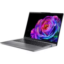 ssd 512gb - Acer Swift Go 14 AI OLED SFG14-64-R14C, Ryzen AI 7 350, 16 GB, 512 GB, 14", Juodas (Black) - 6 nuotrauka