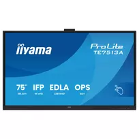 3840x2160 monitoriai - iiyama ProLite TE7513A-B3AG 75", 4K, IPS, Touch Display - 7 nuotrauka