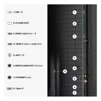rgb televizoriaus - Hisense 65UR9DS - 9 nuotrauka