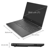 intel core i5 - HP Victus 15-fa2457ng, i5-13420H, 12 GB, 512 GB, 15.6", RTX 5050, Juodas (Black) - 10 nuotrauka