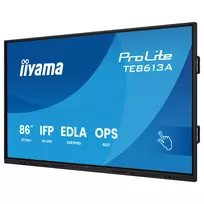 interaktyvus ekranai 86 - iiyama ProLite TE8613A-B3AG 85.6", 4K, IPS, Touch, juodas (black) - 7 nuotrauka