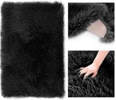 AmeliaHome Dokka RUG/AH Carpet Nonslip Black 50x150cm