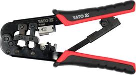 rj45 reples - Yato YT-22442  (Juoda, Raudona) - 4 nuotrauka