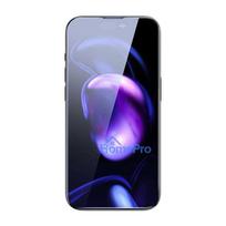 iphone 14 pro max stikliukas - Baseus "Crystal Tempered Glass Anti-blue Dust-proof 0.3mm iPhone 14 Pro Max" - 2 nuotrauka
