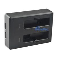 kamera dvigub - SJCam Original SJ7 Star Dual Slot Battery Charger - 2 nuotrauka