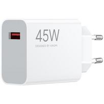 adapteris - Xiaomi 45W USB-A QC3.0 Power Adapter MDY-17-EF Baltas (White) - 2 nuotrauka