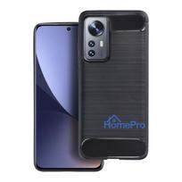 realmi telefonai - Forcell Carbon for Apple iPhone 13 Pro, apple iphone 13 pro, juoda - 6 nuotrauka