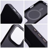 apple iphone 15 pro case - Apple iPhone 15 Pro Max Carbon Elite Mag Cover MagSafe - Juodas (Black) - 3 nuotrauka