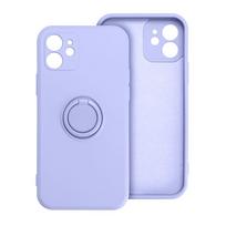 xiaomi redmi note 14 pro 5g deklas - Xiaomi Redmi Note 14 Pro 5G Silicone Ring Case - Violetinė (Purple) - 2 nuotrauka