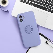 xiaomi redmi note 14 pro 5g deklas - Xiaomi Redmi Note 14 Pro 5G Silicone Ring Case - Violetinė (Purple) - 6 nuotrauka