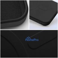 iphone apple deklai - Apple iPhone 12 Pro Silicone Case with MagSafe - Juodas (Black) - 10 nuotrauka