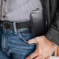 oppo ultra - ROYAL - Oda universali kišenė diržui / juoda - Dydis 2XL aukštas - SAMSUNG S21 ULTRA / HUAWEI P Smart 2021 / XIAOMI Redmi 12 / OPPO A98 5G - 4 nuotrauka