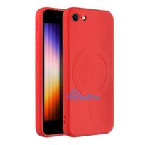 iphone se 2022 - Apple iPhone 7/8/SE (2020/2022) Silicone Mag Case Raudonas (Red) - 8 nuotrauka