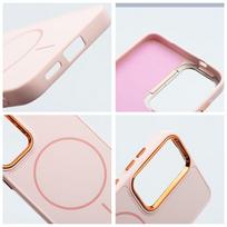 deklas magsafe samsung - Oem FRAME MAG COVER dėklas Samsung Galaxy A52 5G / A52 LTE (4G) / A52s 5G Pudrinė rožinė (Powder Pink) - 5 nuotrauka