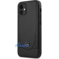 iphone 12 mini - Mercedes-Benz "MEHCP12SARMBK Leather Urban Cover iPhone 12 Mini" Black - 2 nuotrauka