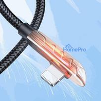 usb data cable - Joyroom S-1230K3 Gaming USB Cable - Lightning 2.4A 1.2m Silver - 3 nuotrauka