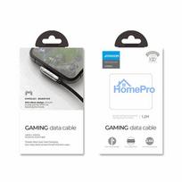 usb data cable - Joyroom S-1230K3 Gaming USB Cable - Lightning 2.4A 1.2m Silver - 4 nuotrauka