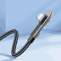 usb data cable - Joyroom S-1230K3 Gaming USB Cable - Lightning 2.4A 1.2m Silver - 5 nuotrauka