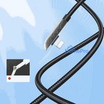 usb data cable - Joyroom S-1230K3 Gaming USB Cable - Lightning 2.4A 1.2m Silver - 6 nuotrauka